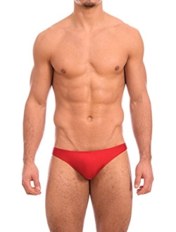 Gary Majdell Sport Mens Solid Color Thong Swimsuit