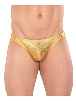 Gary Majdell Sport Mens Solid Color Thong Swimsuit