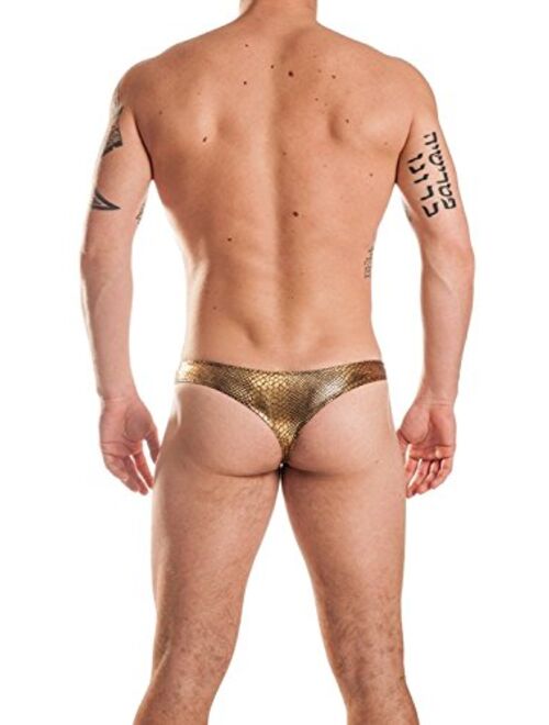 Gary Majdell Sport Mens Solid Color Thong Swimsuit