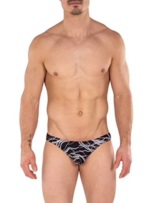 Gary Majdell Sport Mens Solid Color Thong Swimsuit