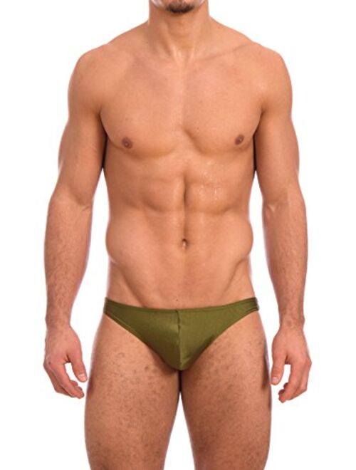 Gary Majdell Sport Mens Solid Color Thong Swimsuit