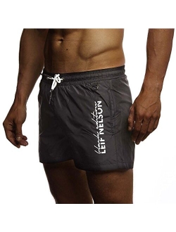 Men's Summer Swimwear Swim Shorts with Pockets LN9215