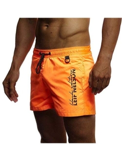 Men's Summer Swimwear Swim Shorts with Pockets LN9215