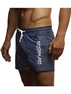 Men's Summer Swimwear Swim Shorts with Pockets LN9215