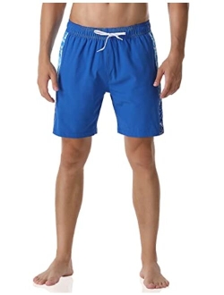 Nonwe Men's Swim Trunks Water Sport Printed Lightweight Quick Dry Drawstring