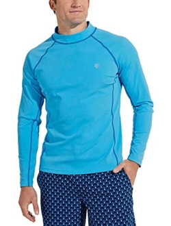 UPF 50  Men's Tulum Long Sleeve Surf Rash Guard - Sun Protective