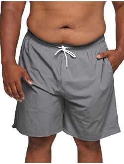 HODOSPORTS Big and Tall Swim Trunks for Men 3X-6X