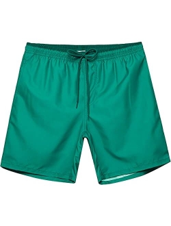 Babcoast Mens Swim Trunks with Mesh Lining Quick Dry Board Shorts Mens Swimwear