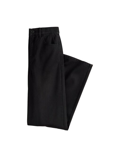 Juniors' SO Super High-Rise Wide Leg Jeans