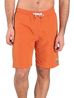 Actleis Mens Swim Trunks Board Shorts Long Quick Dry Swim Shorts with Mesh Lining us-ls17003