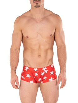 Gary Majdell Sport Mens New Printed Hot Body Boxer Swimsuit