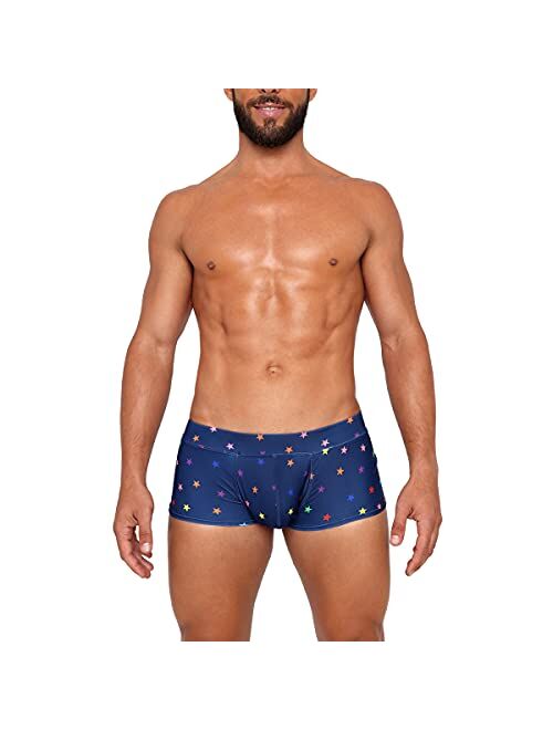 Gary Majdell Sport Mens New Printed Hot Body Boxer Swimsuit