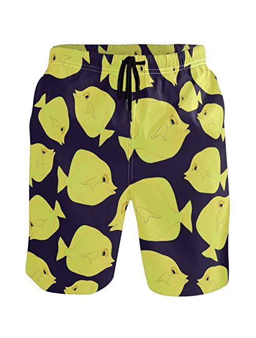 visesunny New Summer Men's Swim Trunks Quick Dry Bathing Suits Holiday Beach Short Casual Board Shorts