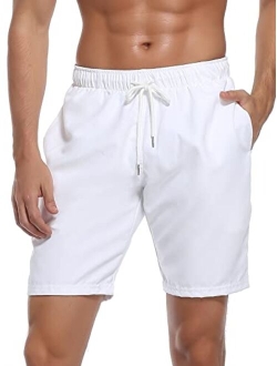 RELLECIGA Men's Swim Trunks Quick Dry Board Shorts with Pockets Bathing Suits