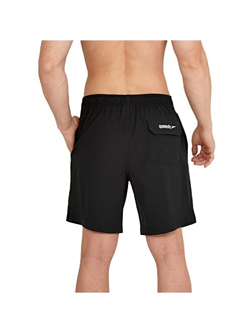 Speedo Men's Swim Trunk Mid Length Redondo Solid