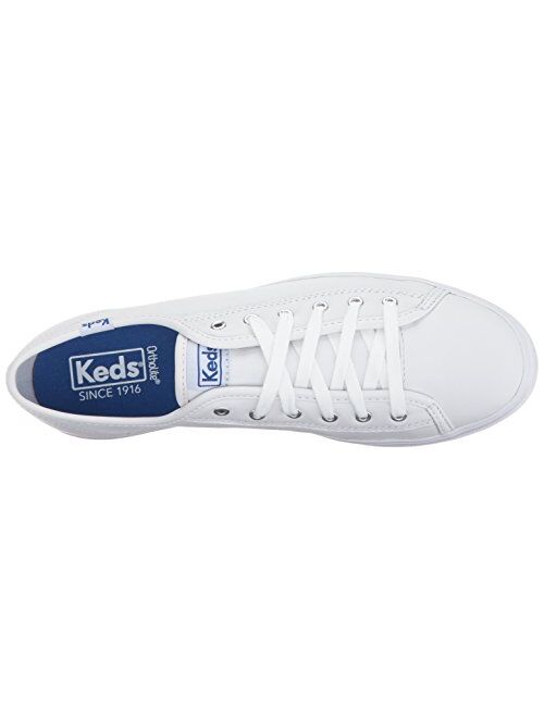 Keds Women's Triple Kick Leather Sneaker