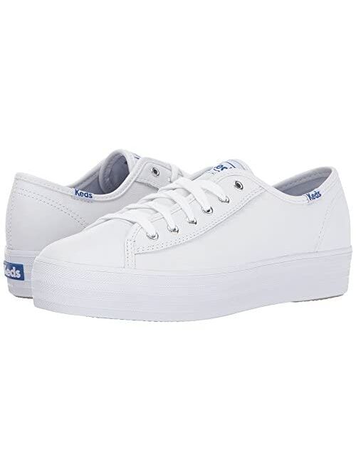 Keds Women's Triple Kick Leather Sneaker