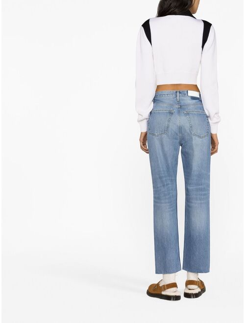 RE/DONE '70s Ultra Rise cropped jeans