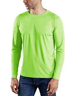 Willit Men's Rash Guard Swim Shirts UPF 50+ Long Sleeve Shirts Sun Protection SPF Hiking Fishing UV Shirt