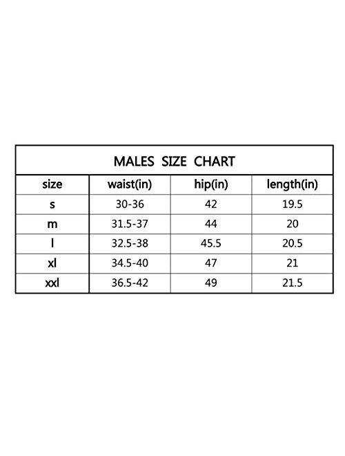 RURUTONG Mens Swim Trunks Men's Sportwear Quick Dry Board Shorts with Mesh Lining