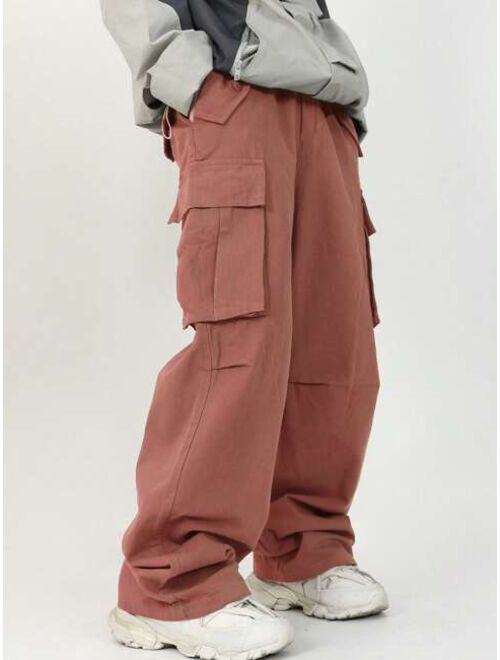 Shein Men Flap Pocket Side Cargo Pants