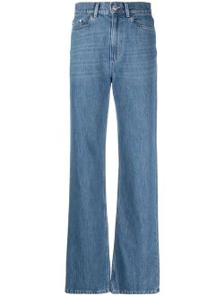 Wandler high-waist straight-leg jeans