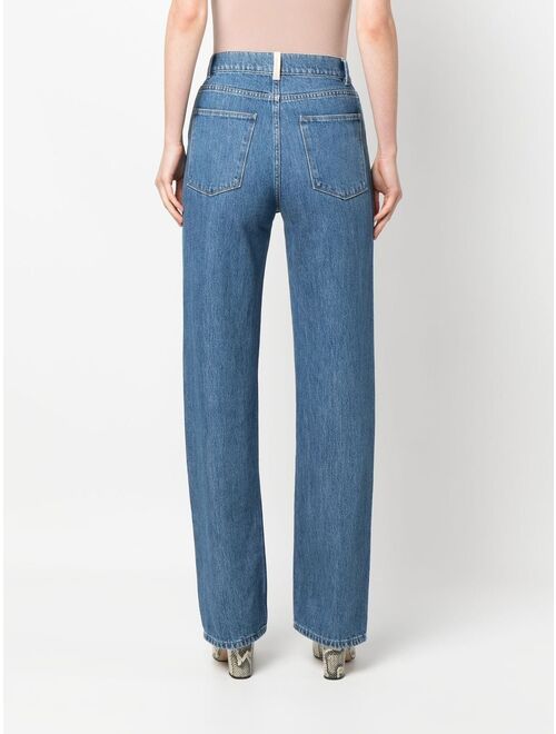 Wandler high-waist straight-leg jeans