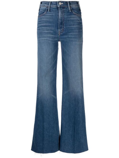 MOTHER high-waisted flared jeans