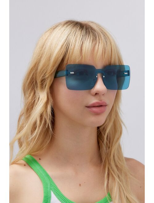 Urban Outfitters Tegan Rimless Square Sunglasses