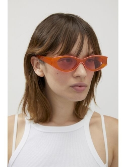 Poppi Rectangular Oval Sunglasses