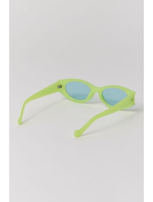 Urban Outfitters Poppi Rectangular Oval Sunglasses