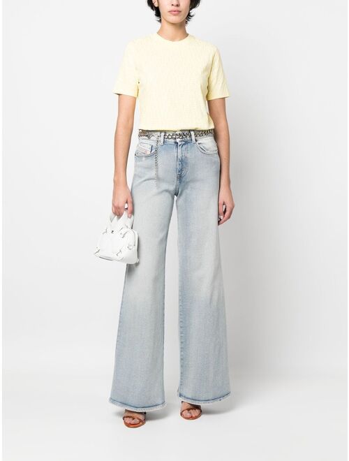 Diesel 1978 flared wide-leg jeans