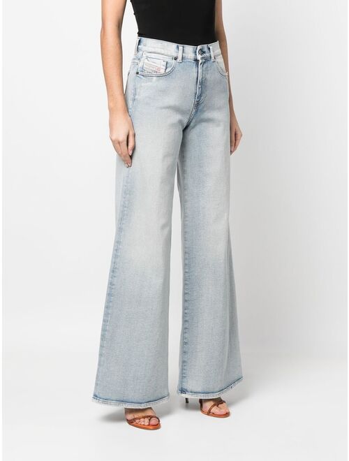 Diesel 1978 flared wide-leg jeans