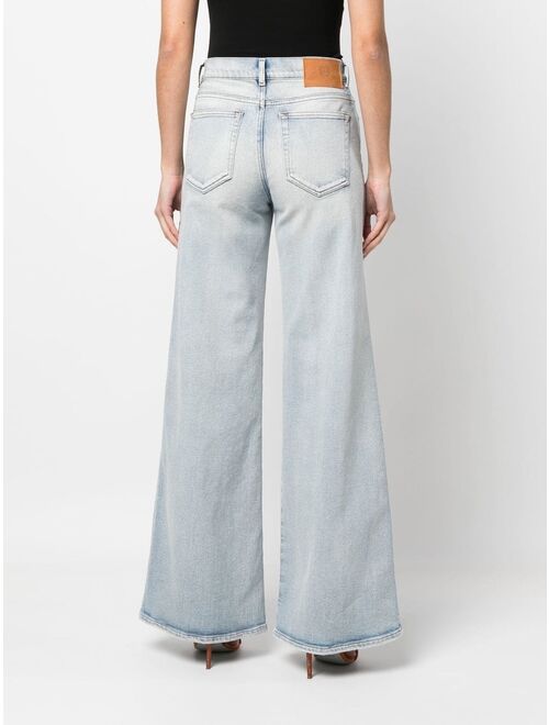 Diesel 1978 flared wide-leg jeans