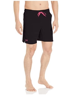 Men's Standard Compression Lined Volley, Swim Trunks, Shorts with Drawstring Closure & Elastic Waistband