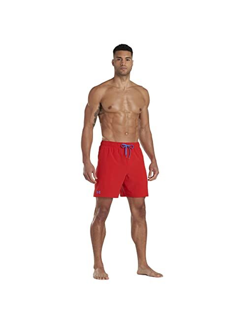 Under Armour Men's Standard Compression Lined Volley, Swim Trunks, Shorts with Drawstring Closure & Elastic Waistband