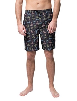 Brooklyn Athletics Brooklyn Surf Men's Quick Dry Soft Swim Trunks Board Shorts