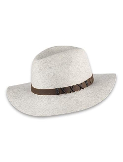 Women's Soho Felt Wide Brim Hat