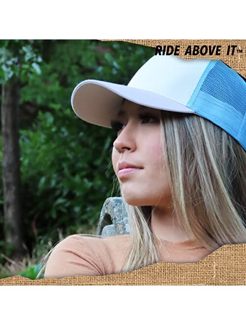 Grace Folly Beach Trucker Hats for Women- Snapback Baseball Cap for Summer