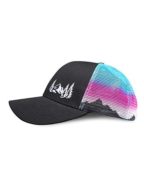 Grace Folly Beach Trucker Hats for Women- Snapback Baseball Cap for Summer