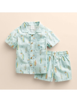 Baby & Toddler Little Co. by Lauren Conrad Button Front Top & Shorts