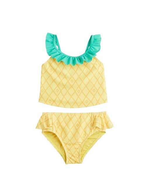 Toddler Girl Jumping Beans Tankini Swim Set