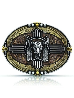 Montana Silversmiths Southwest Collection Attitude Western Belt Buckle