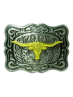 Moranse Religion Cross Cowboy Kneeling Prayer And Horse Design Belt Buckles