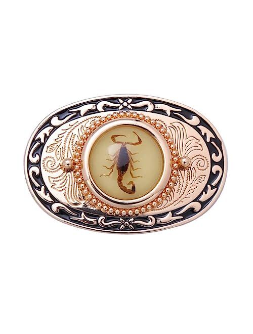 HUABOLA CALYN Turquoise belt buckle western buckles for ladies