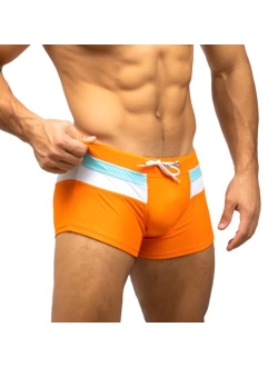 Taddlee Sexy Swimwear Men's Swimsuits Swim Boxer Briefs Square Cut Bathing Suits