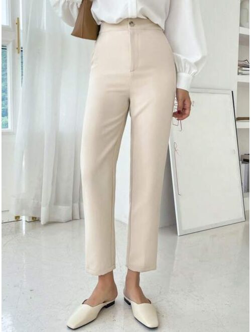 DAZY High Waist Straight Leg Pants