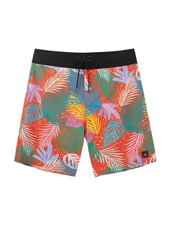 SURF CUZ Men's Board Short Beach Short 4-Way Stretch Swim Short