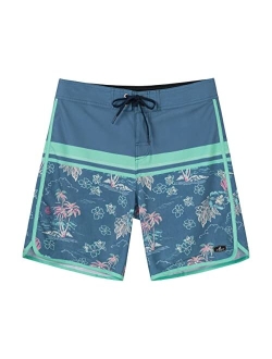 SURF CUZ Men's Board Short Beach Short 4-Way Stretch Swim Short