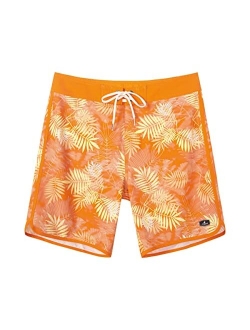 SURF CUZ Men's Board Short Beach Short 4-Way Stretch Swim Short